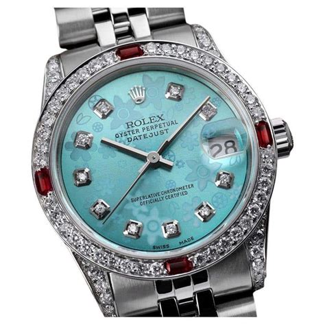 rolex diamonds and rubies|rolex diamond dial chart.